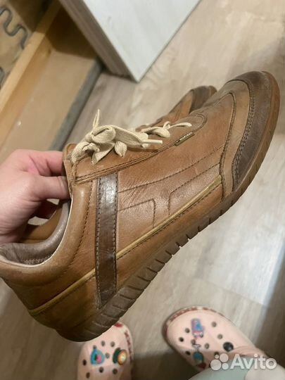 Кожанные кросовки Tommy Hilfiger