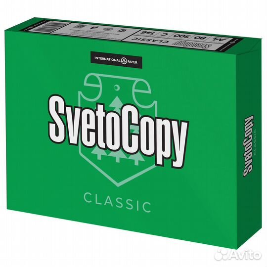 Бумага SvetoCopy A4 Белая