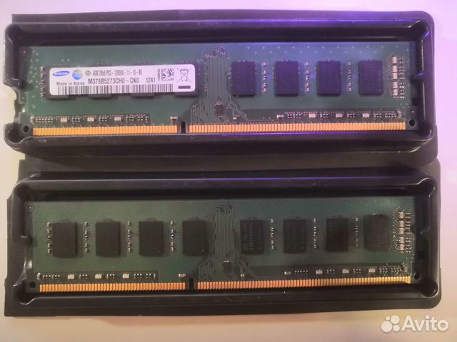 Samsung DDR3 2 * 4gb 1600Mhz