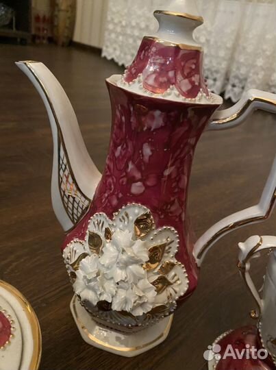 Фарфоровый сервиз с позолотой ставрополь