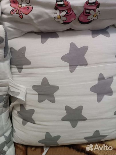 Бортики в кроватку