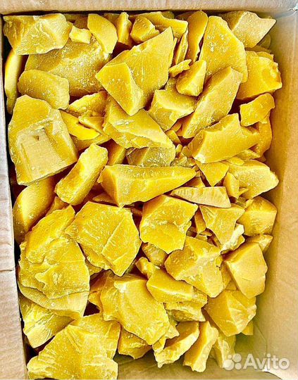 Воск пчелиный колотый для свечей и поделок