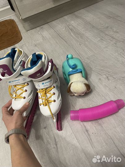 Коньки детские nordway 30-33 р