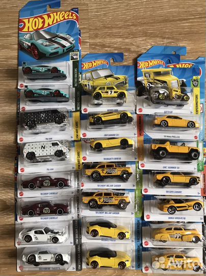 Hot wheels, модели 1/64