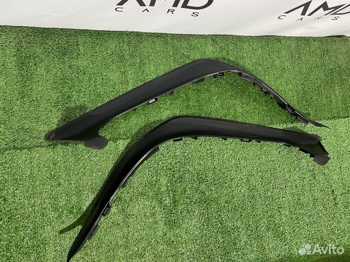 Накладки крышки и петель багажника Mercedes W222