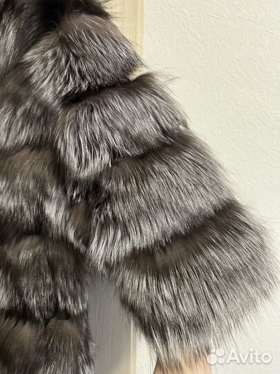 Шуба из чернобурки