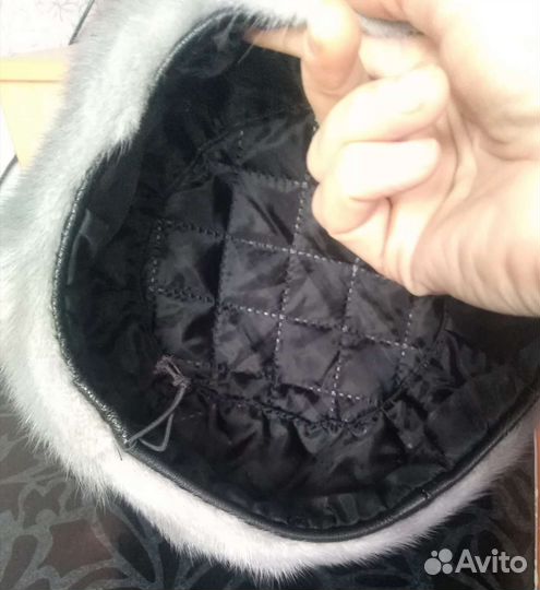 Берет женский норковый