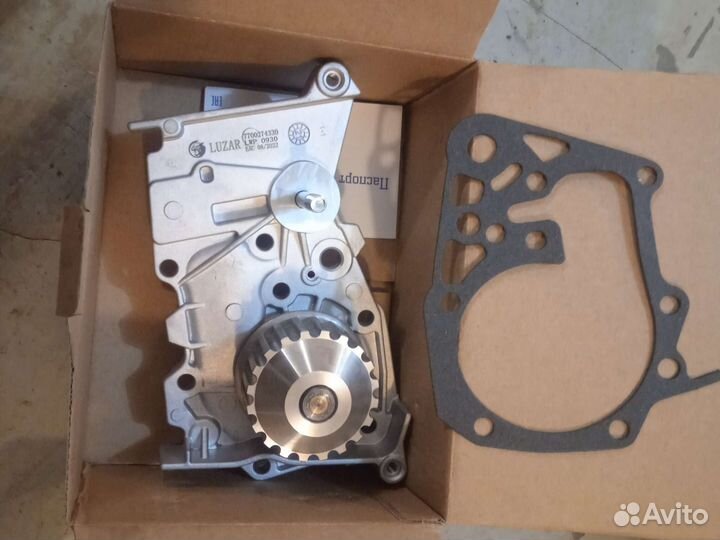 Водяная помпа рено логан, лада ларгус