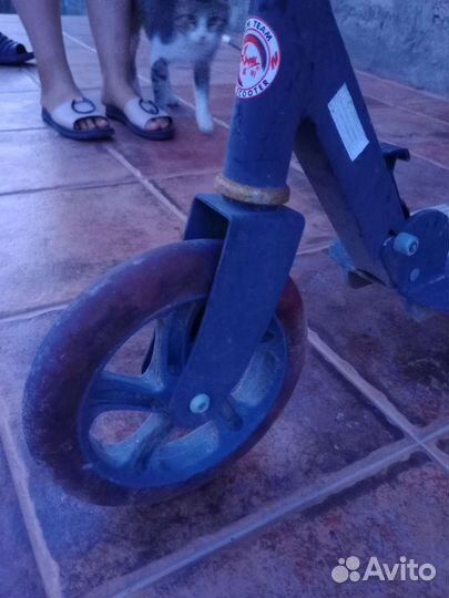 Самокат детский двухколесный бу