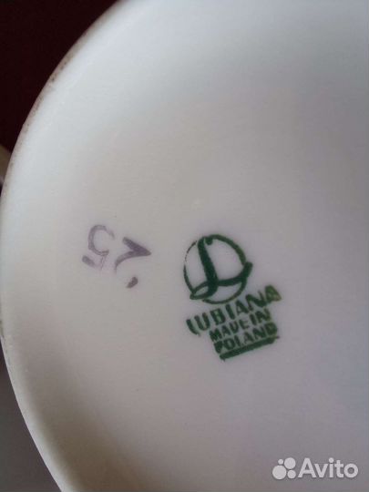 Фарфоровые Чайник / Кофейник Сахарница Сливочник