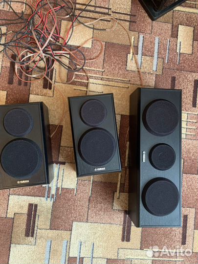 Акустические колонки yamaha