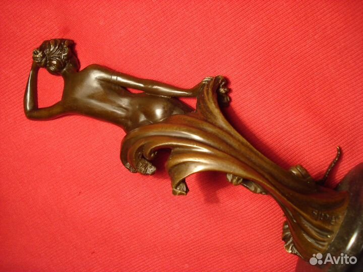 Богиня Красоты Бронза 25 см Франция Редкая