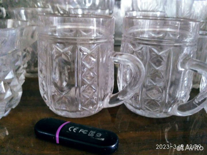 Пивная кружка хрусталь СССР