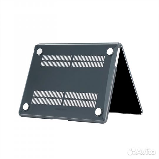 Чехол для MacBook Pro 13 2016-2022 глянец черный