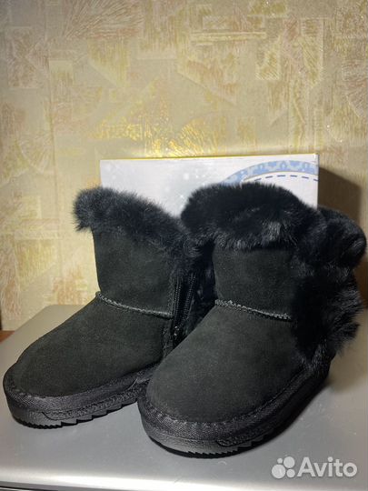 Сапоги детские натуральные 25