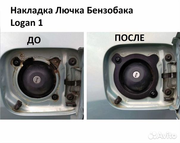 Накладка на горловину бензобака Renault Logan 1 купить в Никольске с ...