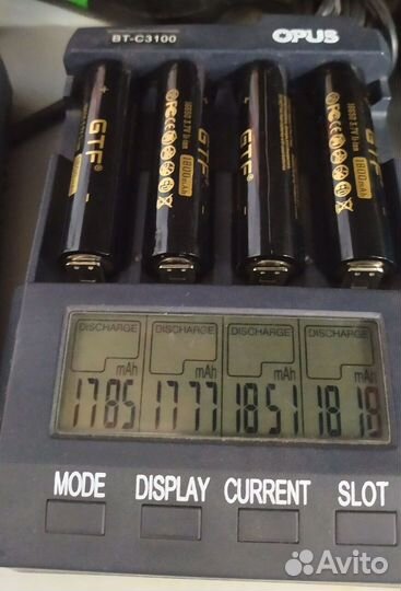 Аккумулятор литий-ионный 16650 3,7V Li-Ion 1800mAh