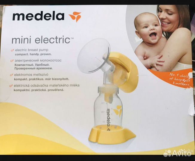 Молокоотсос medela электрический