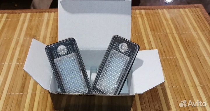 Подсветка номера Audi