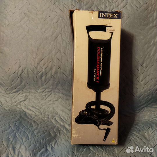 Надувные матрасы Intex + насос