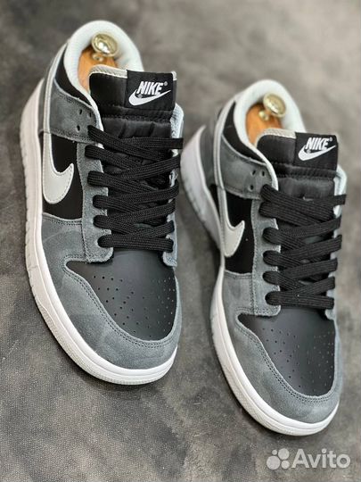 Nike SB Dunk air low 1 тёмно-серые разм. 45