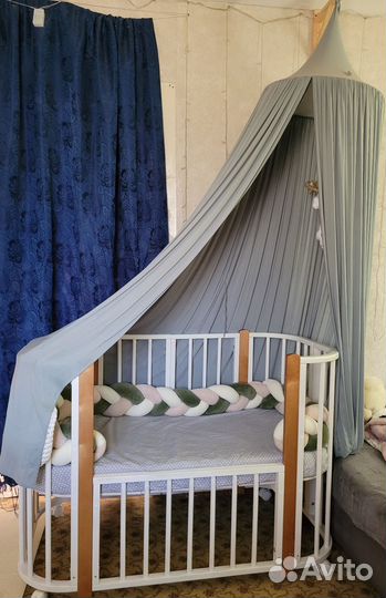 Детская кроватка трансформер 5 в 1