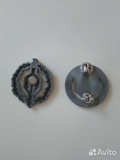 Магнит и значок world of tanks