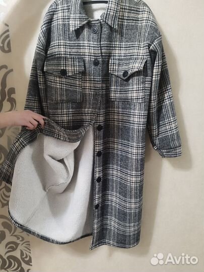 Пальто женское демисезонное 44 46 длинное