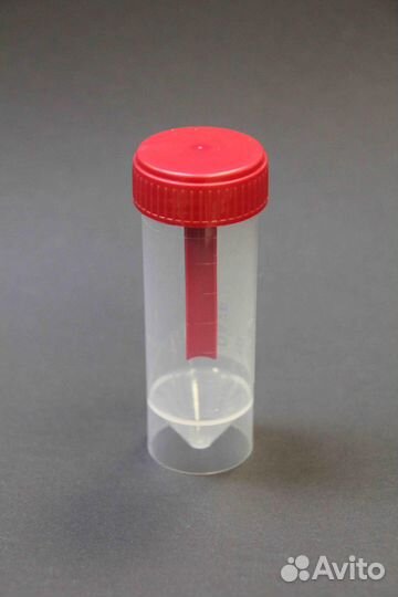 Контейнер для биологического материала, 30 мл с за