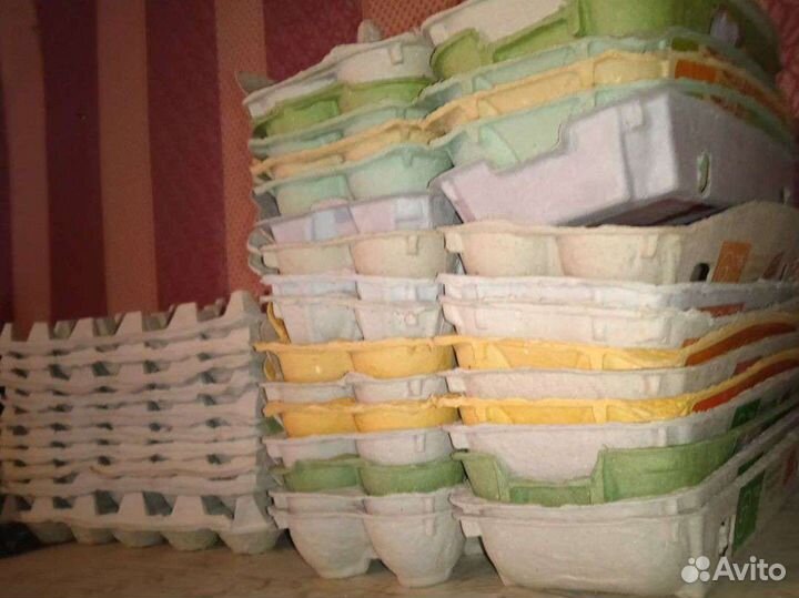 Картонные упаковки для яиц