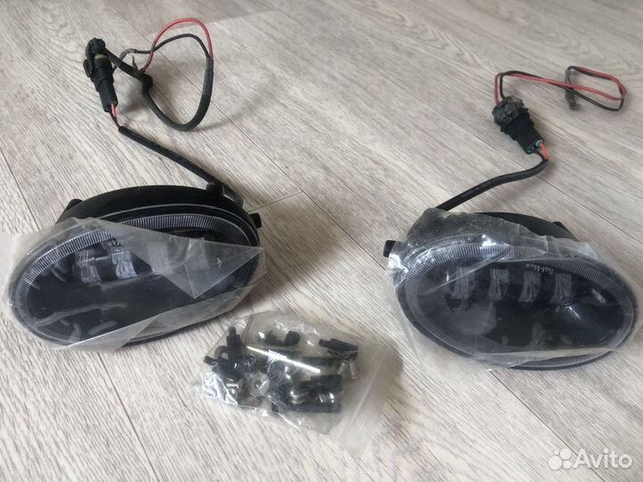 Противотуманные фары в бампер Хонда accord 7