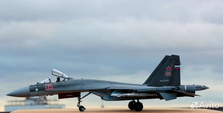 Модель самолета Су-35с