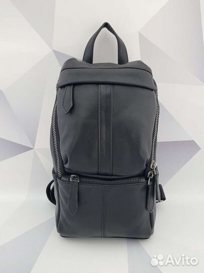 Нагрудная сумка натуральная кожа