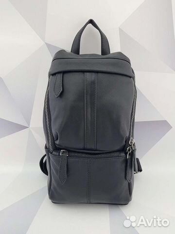 Нагрудная сумка натуральная кожа