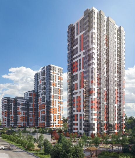 1-к. квартира, 46,1 м², 19/25 эт.