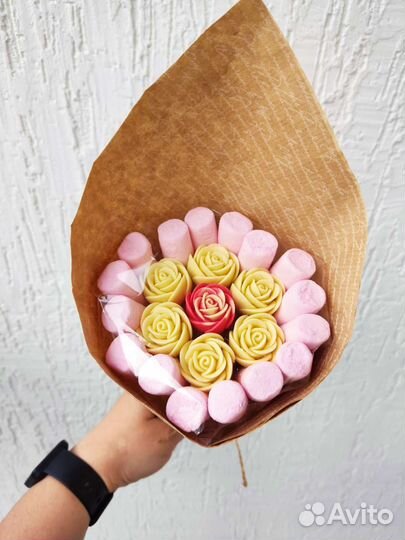 Шоколадные розы букет