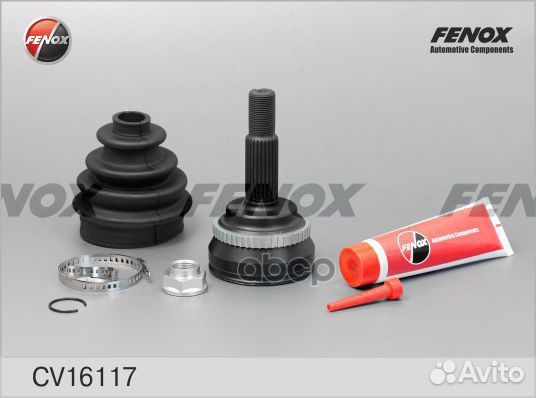 Шрус наружный перед прав/лев CV16117 fenox