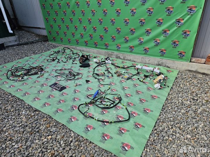 Электропроводка на Chaser GX100 1GF-beams ксенон