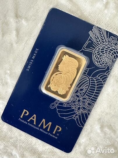 Золотой слиток 20 гр коллекционный