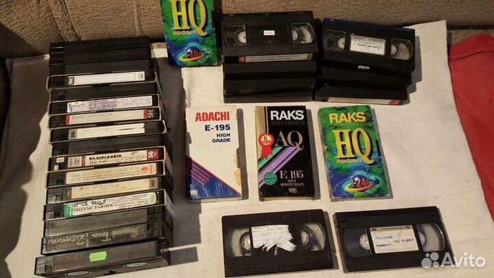 Видеокассеты vhs