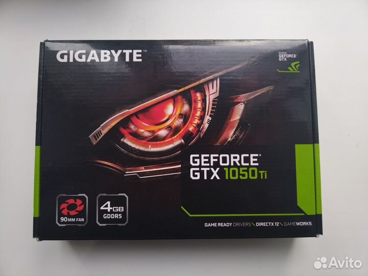 Видеокарта Gigabyte GeForce GTX 1050 Ti 4 гб