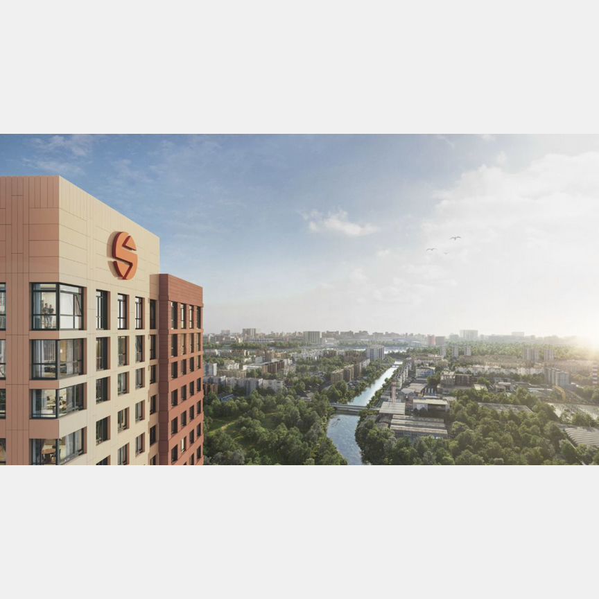 2-к. квартира, 69,6 м², 12/43 эт.