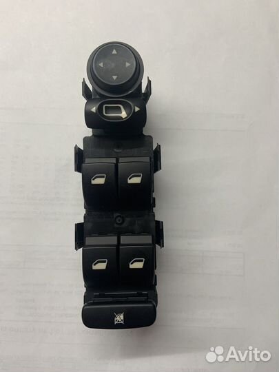 Блок стеклоподъемника citroen c4