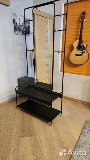 Вешалка для одежды напольная с зеркалом La Redoute