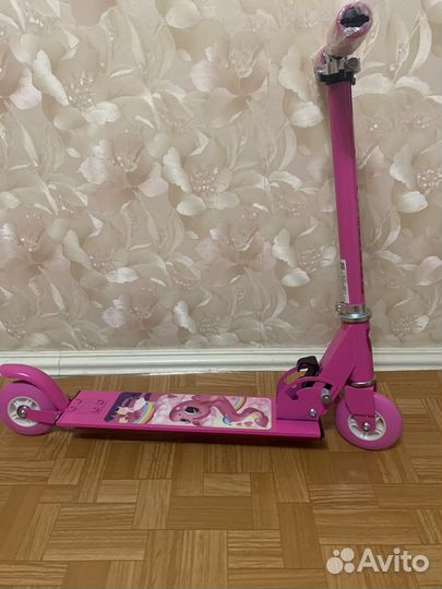 Самокат снегокат 2 в 1 детский, абсолютно новый