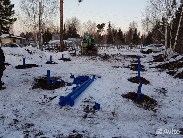 Винтовые сваи