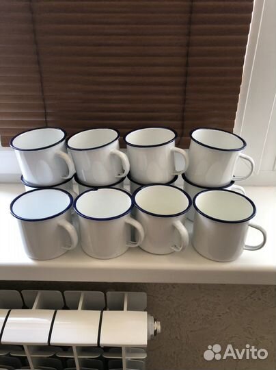 Эмалированная кружка