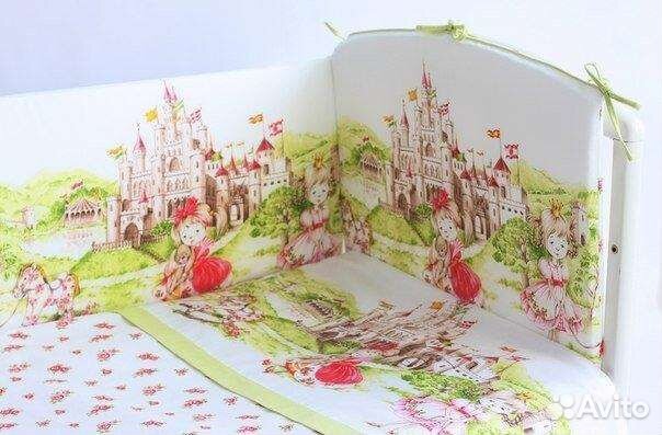 Бортики в детскую кроватку новые