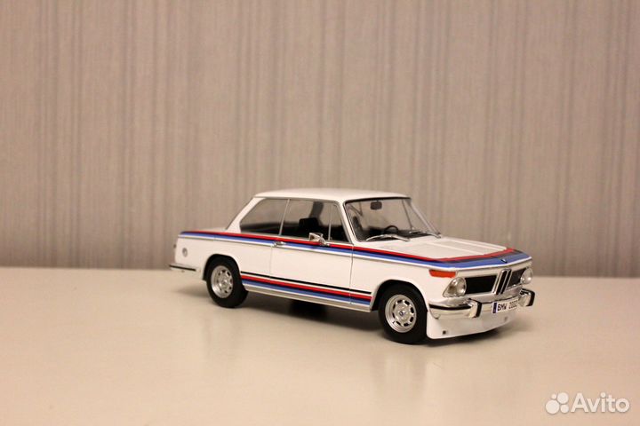 1:18 Bmw 2002 tii Turbo Evocation Solido 1971