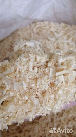 Опилки стружка в мешках